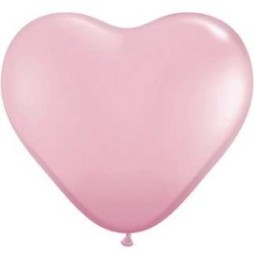 Globo 11 X 100 Corazon Rosa 43727