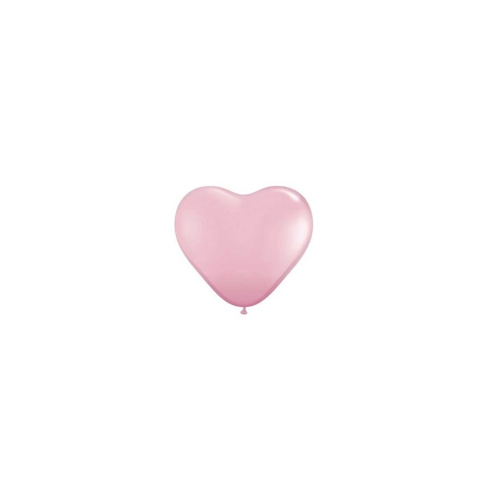 Globo 11 X 100 Corazon Rosa 43727