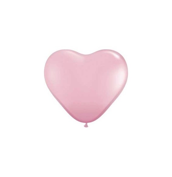 Globo 11 X 100 Corazon Rosa 43727