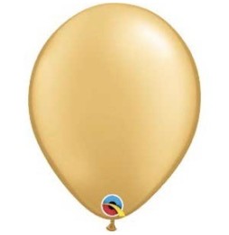 Globo 11 X 100 Metal Dorado 43749