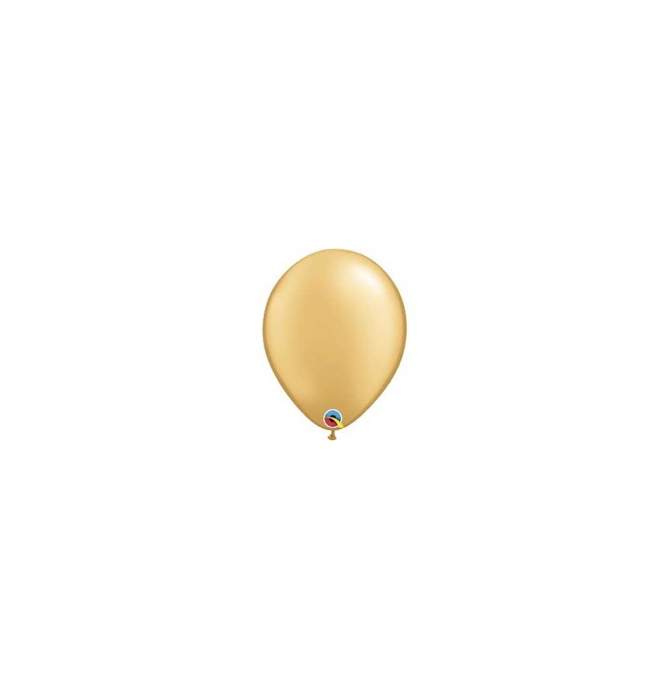 Globo 11 X 100 Metal Dorado 43749