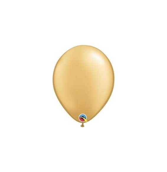 Globo 11 X 100 Metal Dorado 43749