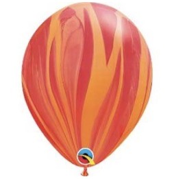 Globo Agata 11 X 25 Rojo 91540