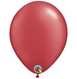 Globo 11 X 25 Perla Rojo Ruby 39877