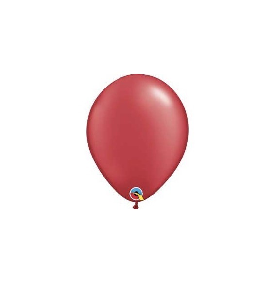 Globo 11 X 25 Perla Rojo Ruby 39877