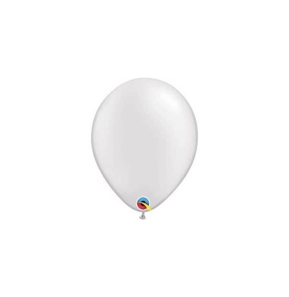 Globo 11 X 25 Perlado Blanco 39881