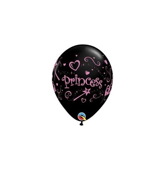 Globo 11 X 50 Imp. Princesa Negro 76838