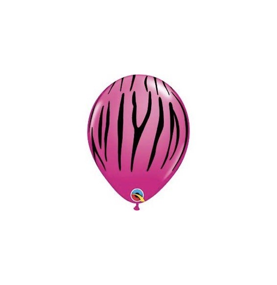 Globo 11 X 50 Imp. Cebra Fucsia 12584