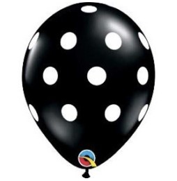 Globo 11 X 50 Polka Negro 37226