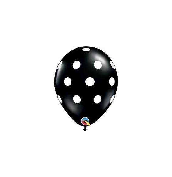 Globo 11 X 50 Polka Negro 37226