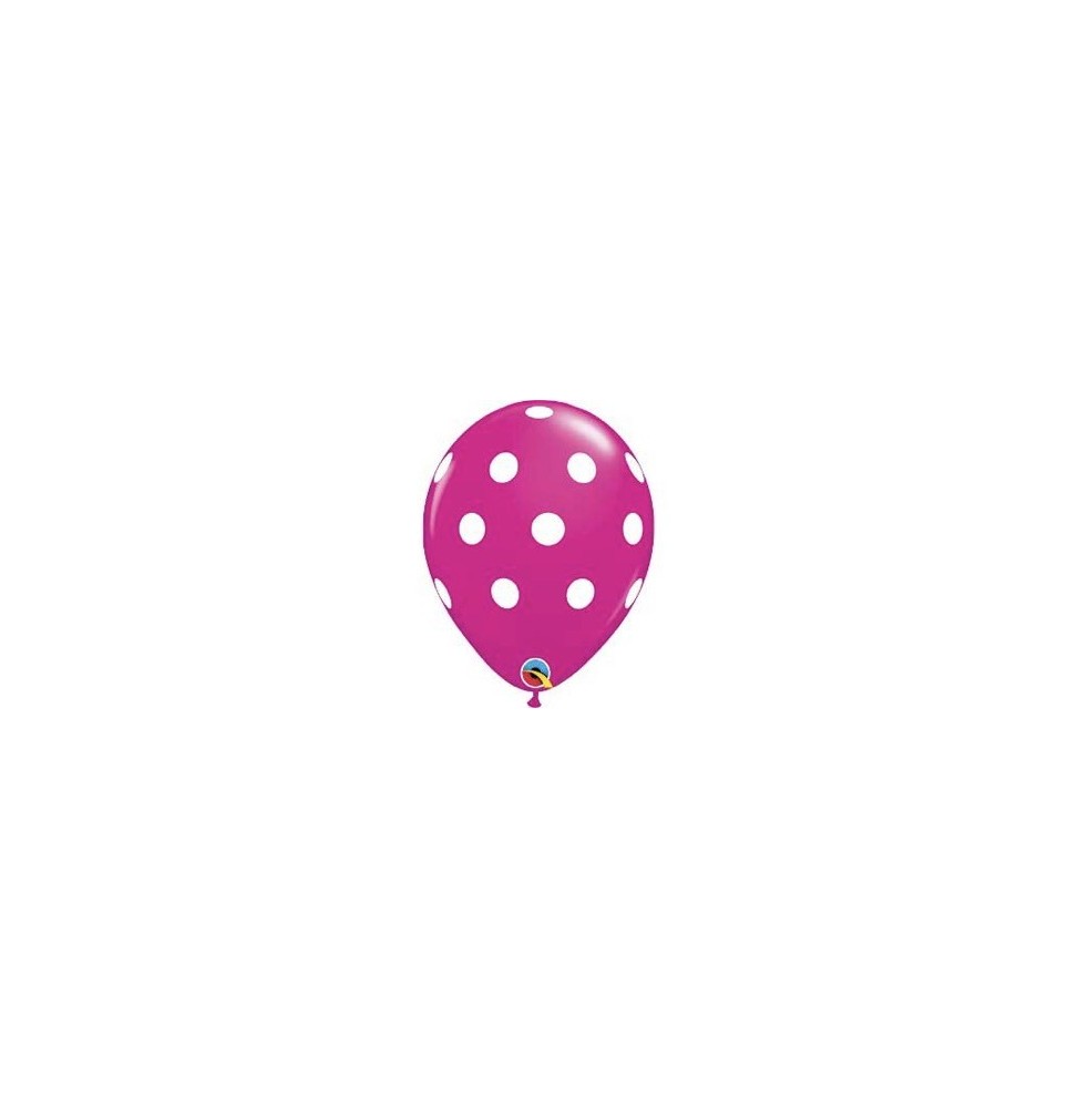 Globo 11 X 50 Polka Fucsia 37225