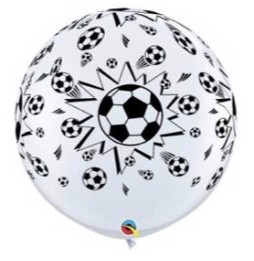 Globo 3 Pies X 2 Pelota Futbol 29204