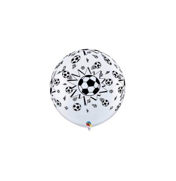 Globo 3 Pies X 2 Pelota Futbol 29204