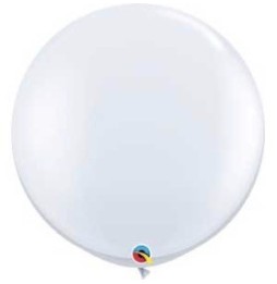 Globo 3 Pies X 2 Color Blanco 42847