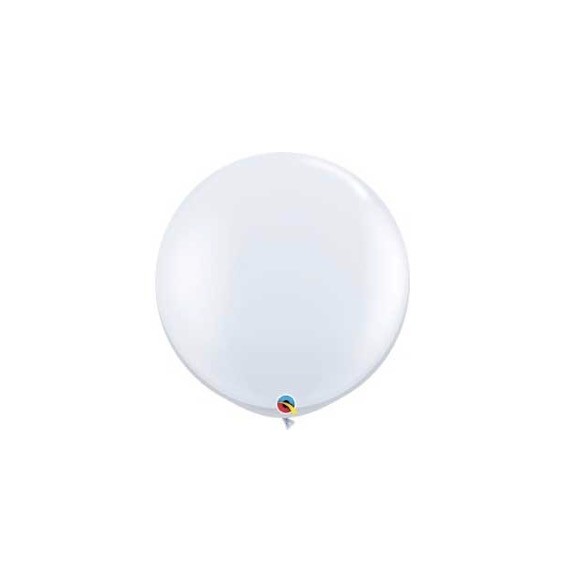 Globo 3 Pies X 2 Color Blanco 42847