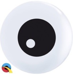 Globo 05 X 100 Imp. Ojos Arana Blanco 60299