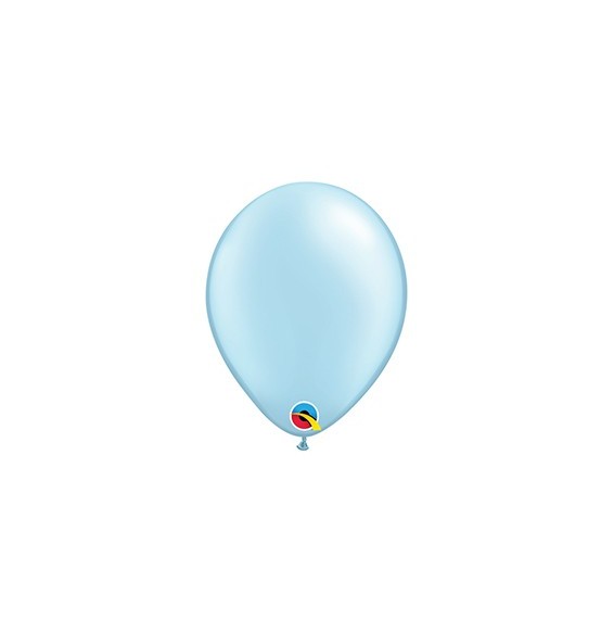 Globo 05 X 100 Pastel Perla Celeste 43586