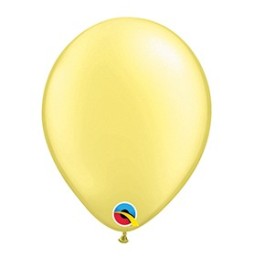 Globo 05 X 100 Pastel Perla Amarillo 43585