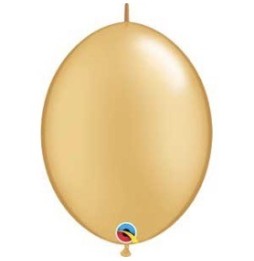 Globo Qlink 06 X 50 Metal Oro 90267