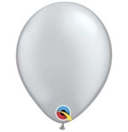 Globo 09 X 100 Metal Plata 43707