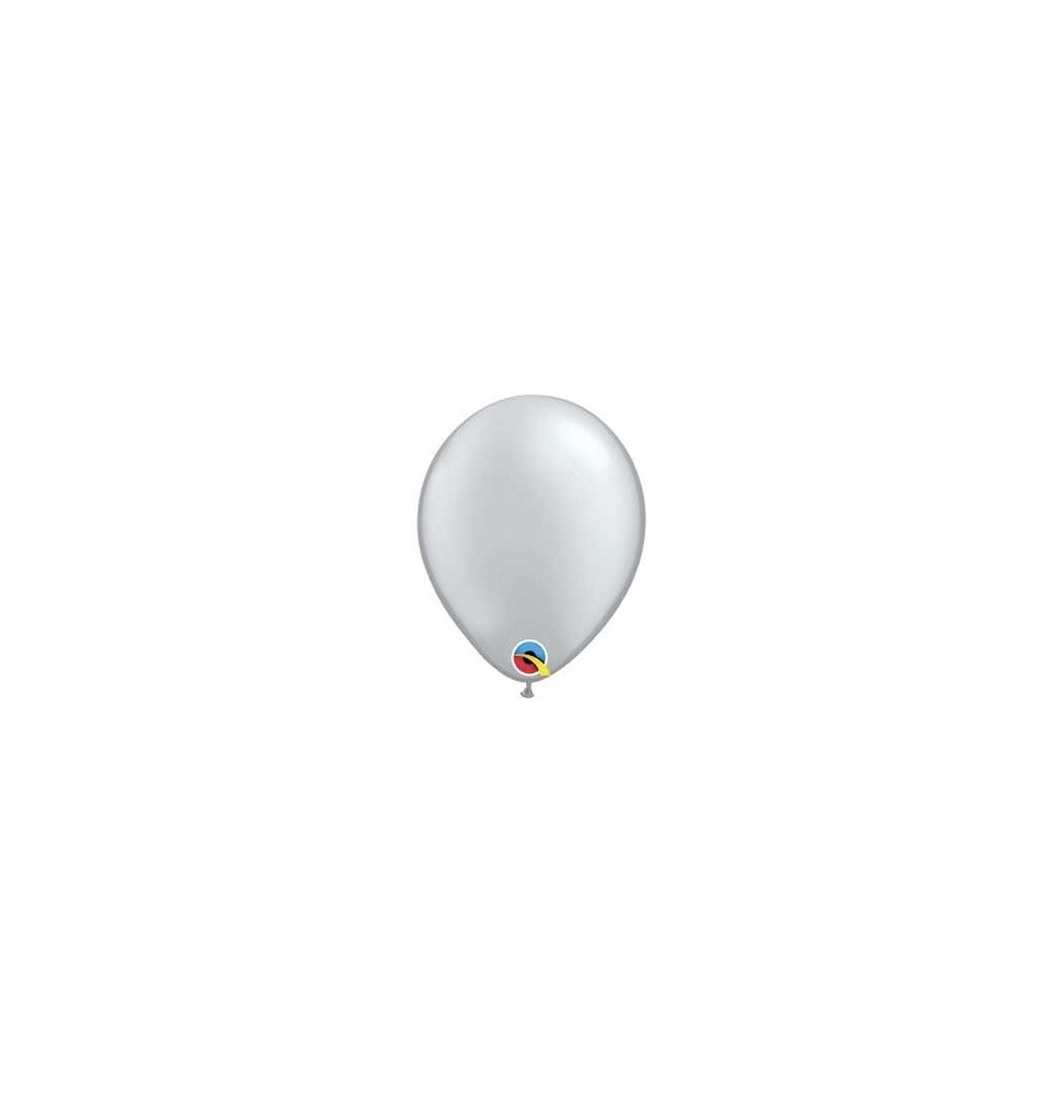 Globo 09 X 100 Metal Plata 43707