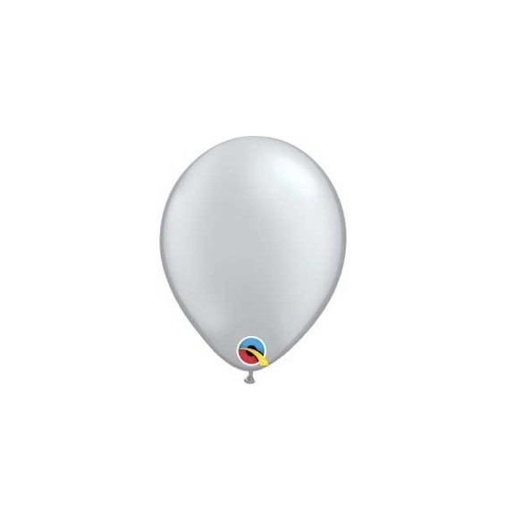 Globo 09 X 100 Metal Plata 43707