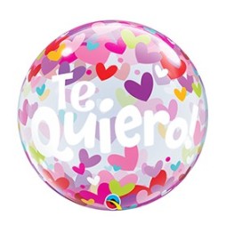 Burbuja Simple 22 X 1 Te Quiero Corazones 57558