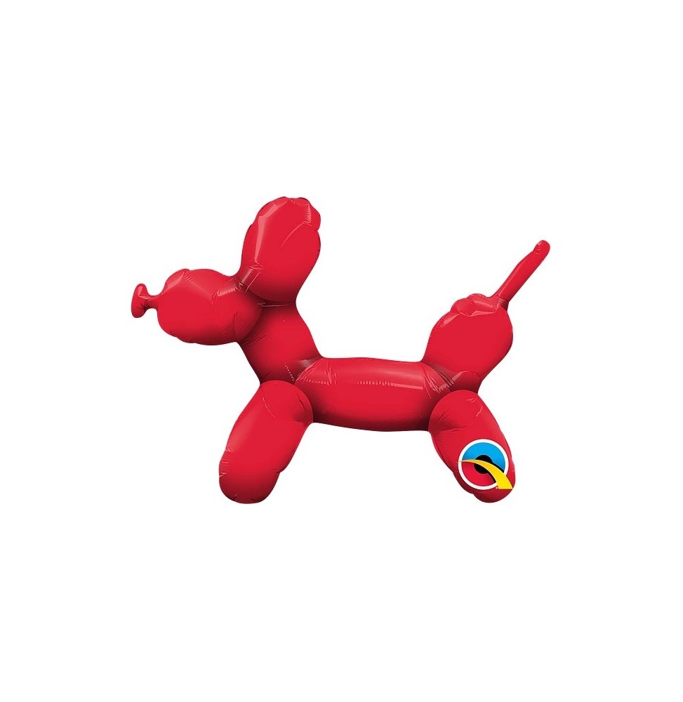 Foil 14 Gra. Perro Rojo de Globo 13236