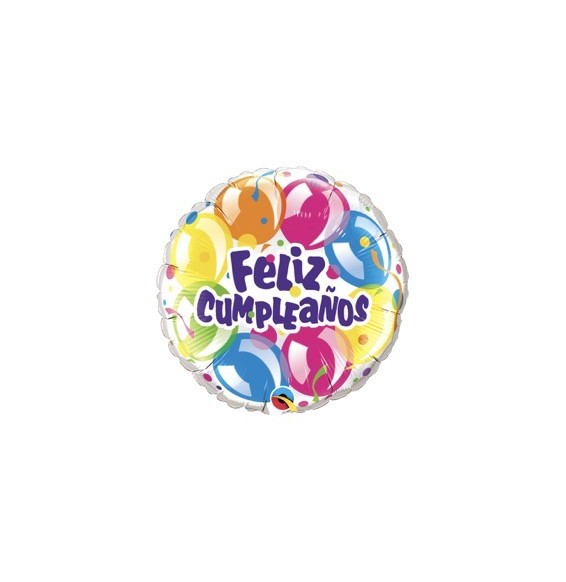 Foil 18 X 1 Red. Cumpleanos 78175