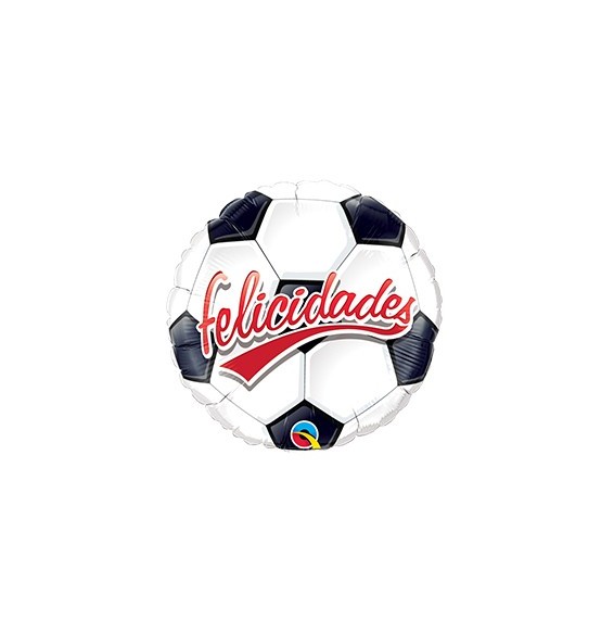 Foil 18 X 1 Gra. Felicidades Pelota Futbol 23230