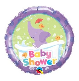 Foil 18 X 1 Red. Baby Shower Elefante 13912