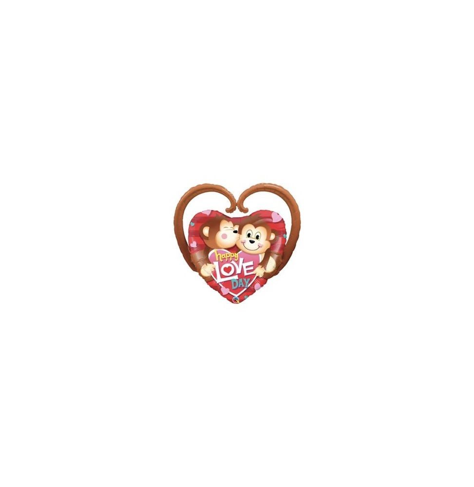 Foil 39 X 1 Monkeys Happy Love Day21839