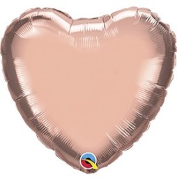 Foil 09 Gra. Corazón Liso Rose Gold 57043