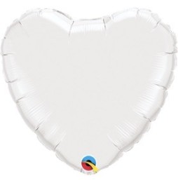 Foil 09 Gra. Corazon Liso Blanco 24111