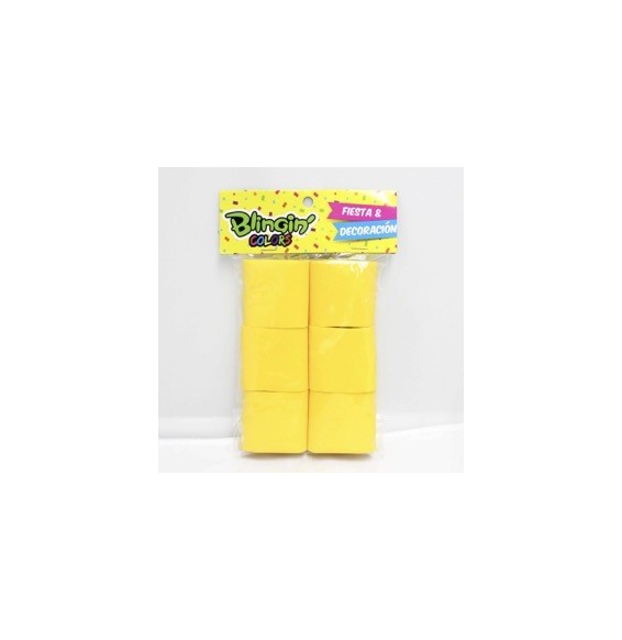 Feston Amarillo Fuerte X 6 5 X 10 Mt C/U