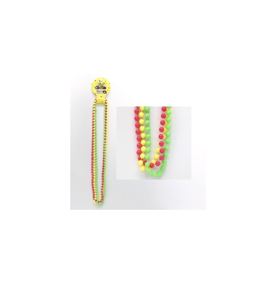 Collar Fluor Perlas X 3