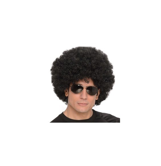 Peluca Afro Negra