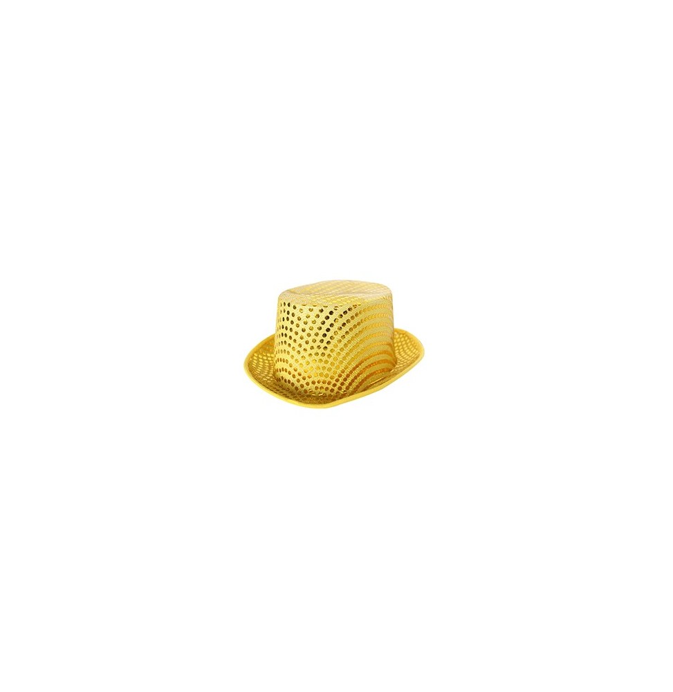 Gorro Tongo Dorado Lentejuela