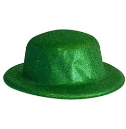 Gorro Glitter Verde x 4