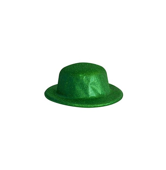 Gorro Glitter Verde x 4