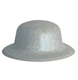 Gorro Glitter Plata x 4