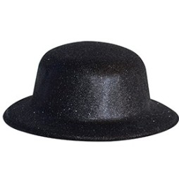 Gorro Glitter Negro x 4