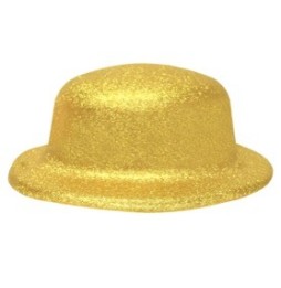 Gorro Purpurina Dorado