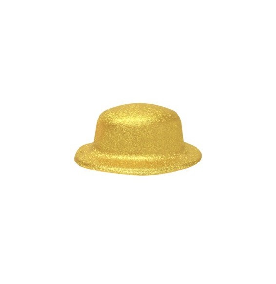 Gorro Purpurina Dorado