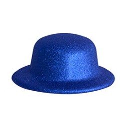 Gorro Glitter Azul x 4