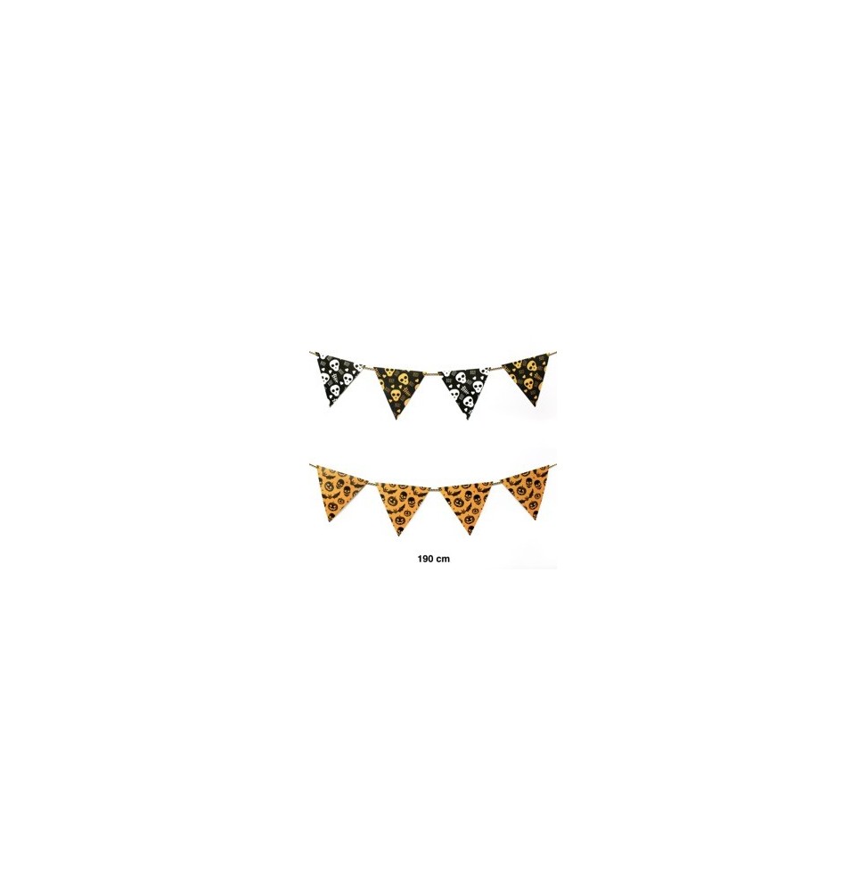 Banner Halloween Triangular