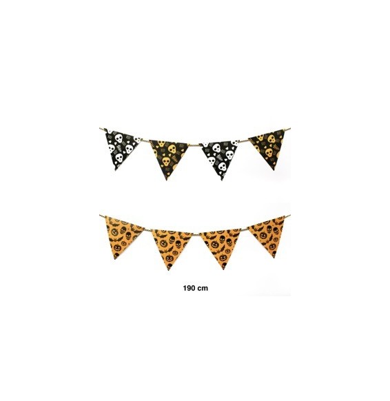 Banner Halloween Triangular