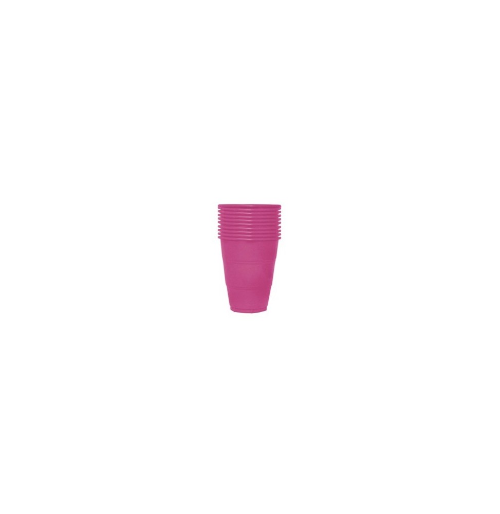 Vaso 7Oz X 10 Color Fucsia