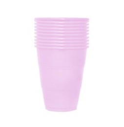 Vaso 7Oz X 10 Color Rosado