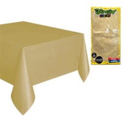 (Descont) Mantel 137 X 274 Color Dorado X 1